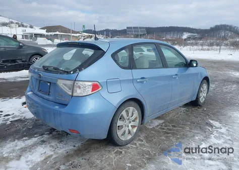 2011 Subaru Impreza 2.5I z USA, uszkodzony, nr VIN JF1GH6A60BH803026